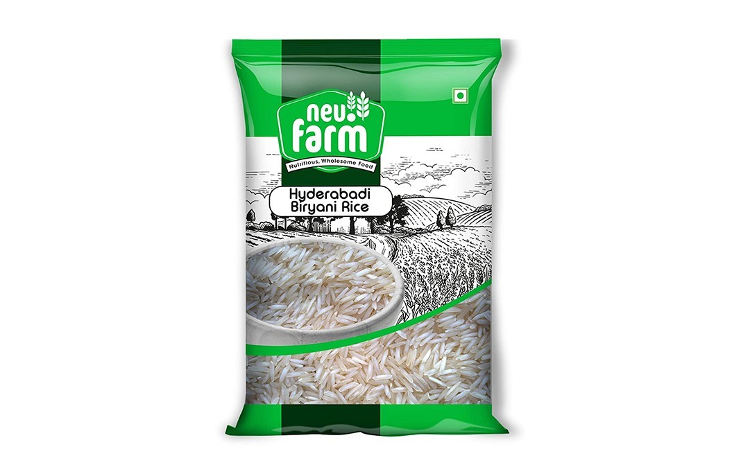 Neu.Farm Hyderabadi Biryani Rice    Pack  1 kilogram